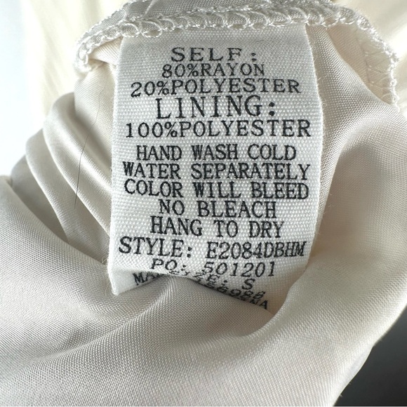 Bohme Nicole Smocked Maxi Dress Neutral - Picture 9 of 11